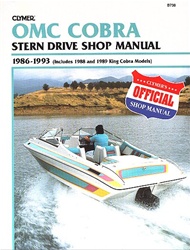 OMC Cobra Stern Drive Manual | Service, Shop and Repair Manuals for ...