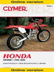 Honda XR400R| Manual | Service | Repair | Owners ONLINE VERSION